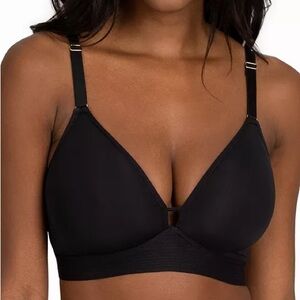 Lively The Spacer Bra  Wireless Black 36C NWT